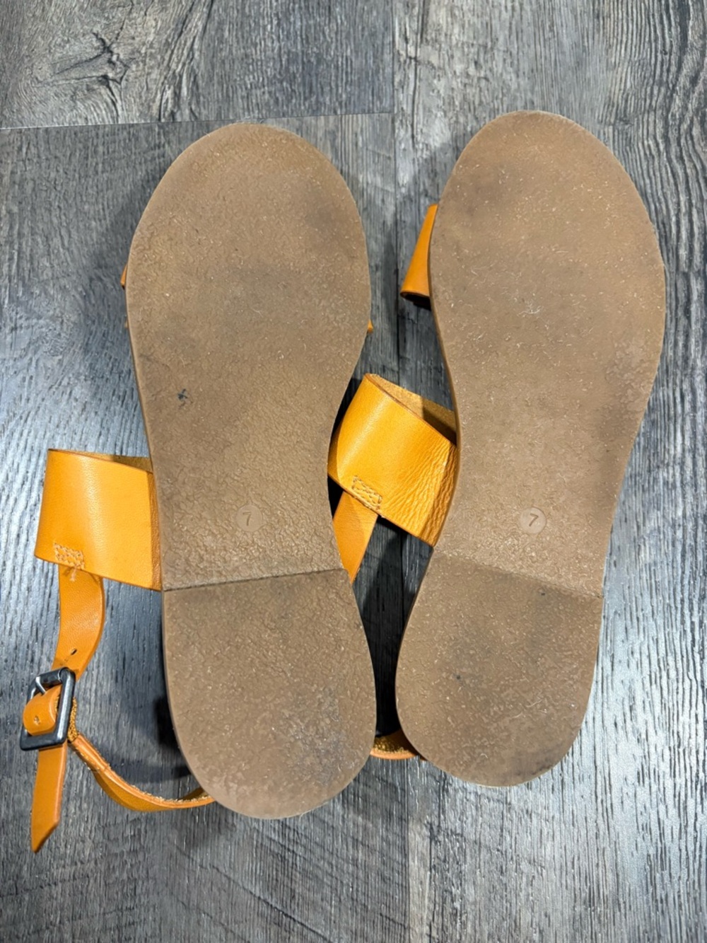 Madewell The Boardwalk Buckle Sandal View 5